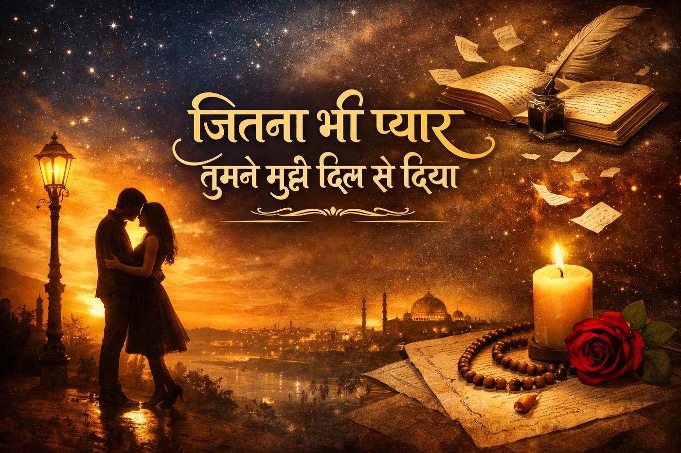 तेरे साथ रहकर ये असर मुझपे हुआ है — poem by Gourav Baloria