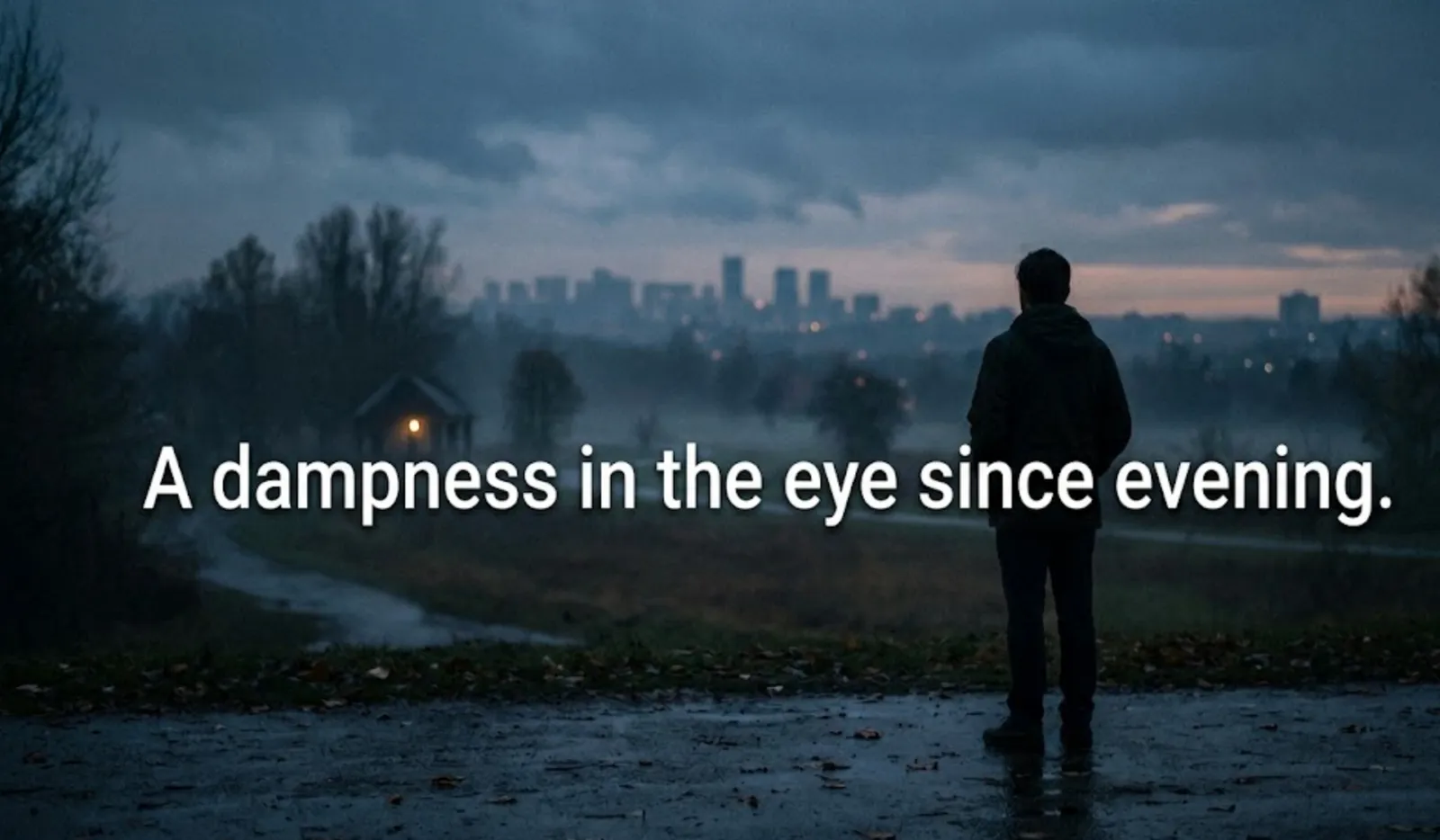 शाम से आँख में नमी सी है — poem by Gulzar